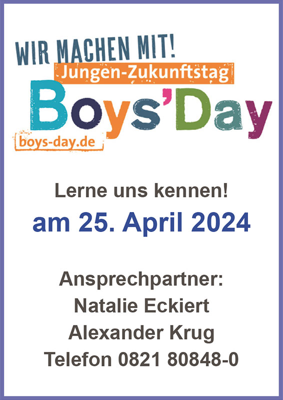 Boys Day im Ruhesitz Wetterstein